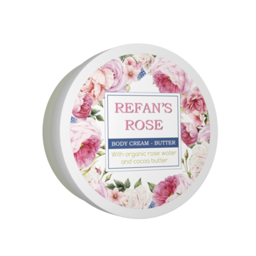 Crema al burro per il corpo Refan's Rose